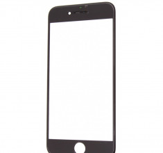Geam sticla iPhone 7, Complet, Black foto