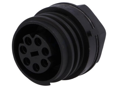 Conector circular soclu mamă 7 pini IP68 foto