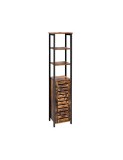 Cumpara ieftin Raft depozitare, Vasagle, Maro Rustic, LSC37BX, 37 x 30 x 167 cm