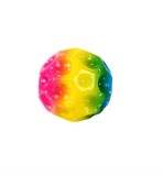 Minge Săltăreață Super Space Ball Curcubeu, 7cm - Jucărie Elastică Inovativă pentru Copii și Adulți