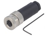 Mufă Conector M8 Mamă 3 PIN IP67, TE Connectivity