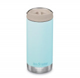 Termos TKWide din otel inoxidabil 355 ml cu capac Klean Kanteen Blue Tint