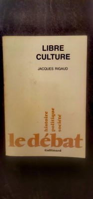 Jacques Rigaud - Libre Culture foto