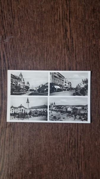 Carte Postala - Targu Mures. Primaria si Palatul Cultural