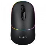 Mouse Wireless Proove Blink, RGB, 800DPI - 1600DPI, BT / Wi-Fi, Negru WMBL00002001