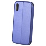 Husa Piele OEM Elegance pentru Huawei Y6p, Bleumarin