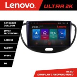 Navigatie Hyundai I10 2007-2013 Android radio gps internet 8 core QLED Qualcomm 4+64 360 Lenovo CarStore Technology