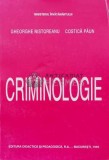 Cumpara ieftin Criminologie - Gheorghe Nistoreanu ($L138)