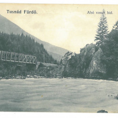 4987 - TUSNAD, Harghita, Bridge, Romania - old postcard - used - 1906