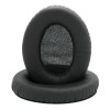 Set 2 bureti pentru casti Audio-Technica ATH-ANC29 / ATH-ANC27 / ATH-ANC9 / ATH-ANC7 - Spuma cu memorie - Piele ecologica - Negru