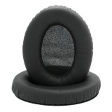 Set 2 bureti pentru casti Audio-Technica ATH-ANC29 / ATH-ANC27 / ATH-ANC9 / ATH-ANC7 - Spuma cu memorie - Piele ecologica - Negru