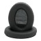 Set 2 bureti pentru casti Audio-Technica ATH-ANC29 / ATH-ANC27 / ATH-ANC9 / ATH-ANC7 / ATH-ANC7b - Spuma cu memorie - Piele ecologica - Negru