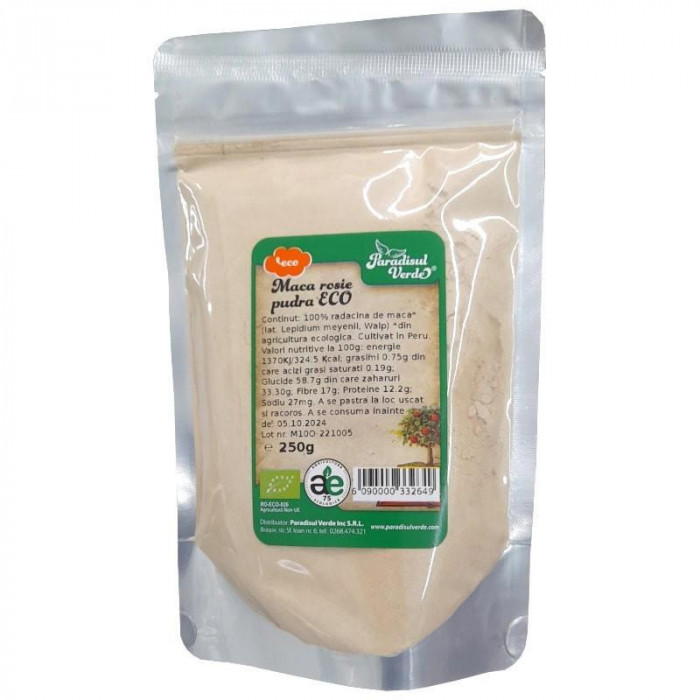 Maca Rosie Pudra Eco 250 grame Paradisul Verde