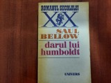 Darul lui Humboldt de Saul Bellow