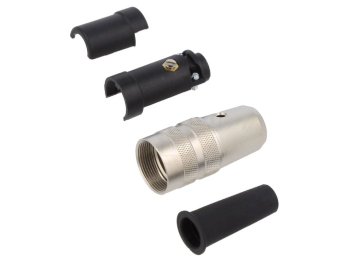 Conector M16 mamă 5PIN, 6A, 150V