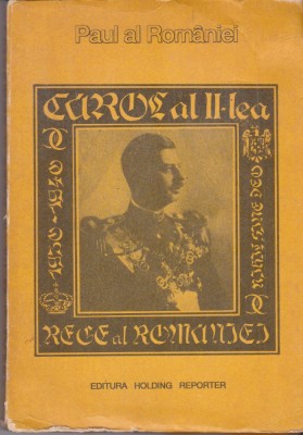 AS - ILEANA VULPESCU - CAROL A II-LEA REGE AL ROMANIEI, cu autograf foto