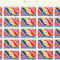 30 DE ANI DE LA PROCLAMAREA REPUBLICII ( LP 947 ) 1977 OBLITERATA BLOC DE 25