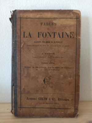 A. Gazier - Fables de La Fontaine foto