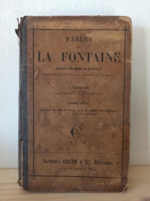 A. Gazier - Fables de La Fontaine foto