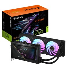 Placa Video GIGABYTE AORUS GEFORCE RTX 5090 XTREME WATERFORCE 32GB