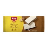 Napolitane cu alune fara gluten Wafer Pocket, 50g, Schar