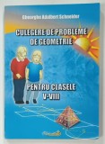 CULEGERE DE PROBLEME DE GEOMETRIE PENTRU CLASELE V - VIII de GHOERGHE ADALBERT SCHNEIDER , 2010