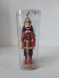 # Figurina Contele Dracula cu sabie, Vlad Tepes, realizata din lemn, suvenir artizanat romanesc, 20cm, hand-made