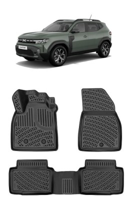 Set Covorase Auto cauciuc dedicate DACIA DUSTER 4X2 (P1310) ECO G E-TECH HYBRID 2024-2025 foto