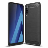 Cumpara ieftin Husa pentru Samsung Galaxy A30s / A50 / A50s, Techsuit Carbon Silicone, Black