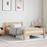 Gossi cadru de pat, 100x200 cm, lemn masiv de pin