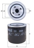 Filtru ulei MAHLE OC269
