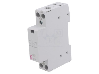 Contactor 2P 20A 24VAC NC NO foto