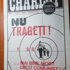 revista charlot mai 1990- saptamanal studentesc -art, despre revolutia romana