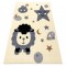 Covor BCF Flash Sheep 4000 - oaie cremă / gri, 160x220 cm