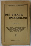 DIN VIEATA ROMANILOR , LECTURI de L. STEFANESCU si I. TEODORESCU , EDITIE INTERBELICA