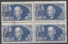 C3279 - Franta 1938 - Clement Ader bloc de patru stampilat