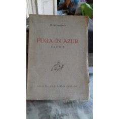 FUGA IN AZUR - PETRE PAULESCU