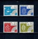 Franta 1988 - Cele 4 elemente, uzuale preobliterate, serie neuzata