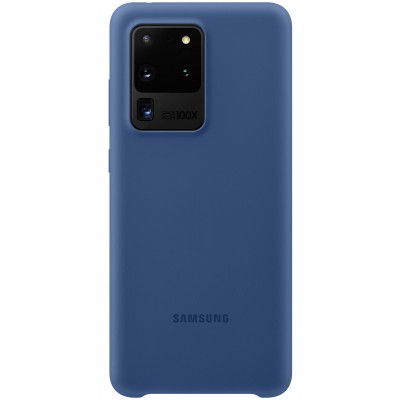 Husa TPU Samsung Galaxy S20 Ultra G988 / Samsung Galaxy S20 Ultra 5G G988, Bleumarin EF-PG988TNEGEU foto