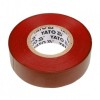 Banda izolatoare Yato, lungime 20 m, dimensiune 19x0.13 mm, Rosie