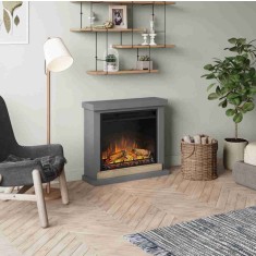Hagen Solid Grey semineu electric 3D modern design minimalist