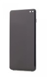 Display LCD Samsung Galaxy S10 Plus, G975, Alb, INCELL, cu Rama