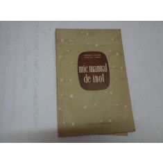 MIC MANUAL DE INOT - BARANY ISTVAN, SAROSI IMRE