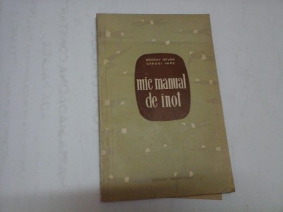 MIC MANUAL DE INOT - BARANY ISTVAN, SAROSI IMRE foto