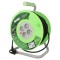 Prelungitor alimentare ACAR 3x1,5mm2 bobinat cu 4 prize PVC negru
