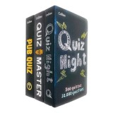 Collins Quiz Puzzles 3 Books Collection Set Pack (Collins Quiz Night, Collins Quiz Master &amp; Collins Pub Quiz)