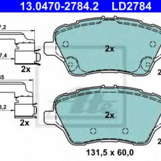 Set placute frana,frana disc FORD TRANSIT COURIER caroserie (2014 - 2016) ATE 13.0470-2784.2