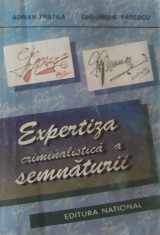 Expertiza criminalistica a semnaturii Adrian Fratila, Gheorghe Pasescu foto