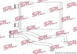 Radiator incalzire habitaclu Chrysler 300c 11; Dodge Charger, Magnum 10, motor: 2.7 V6, 3.0 CRD, 3.5 V6, 5.7 V8, 6.1 V8, cu conducte, 186x270x26,, SRLine