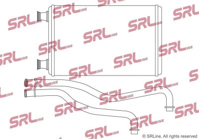 Radiator incalzire habitaclu Chrysler 300c 11; Dodge Charger, Magnum 10, motor: 2.7 V6, 3.0 CRD, 3.5 V6, 5.7 V8, 6.1 V8, cu conducte, 186x270x26, foto